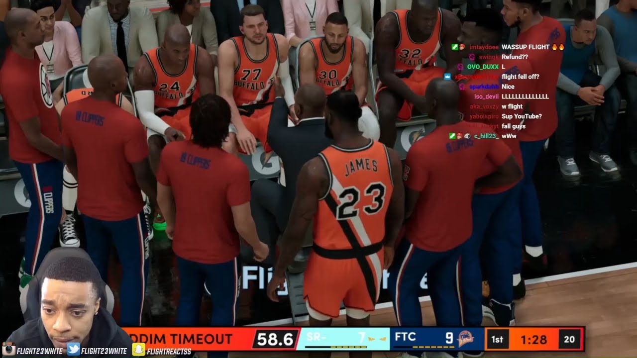 FlightReacts turns into a caveman after his NEW $10,000 Luka & Shaq Team Did... NBA 2K22!