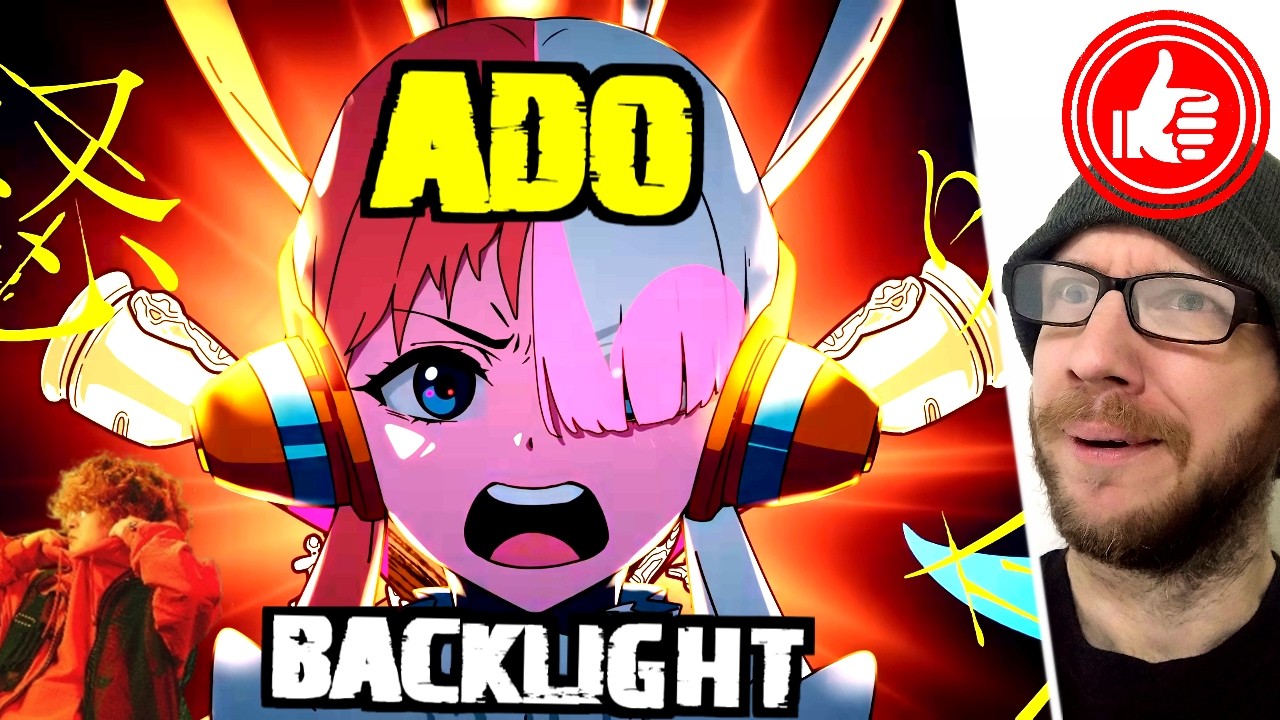 ADO 💡 BACKLIGHT ...reaction to the VAUNDY anthem on the 