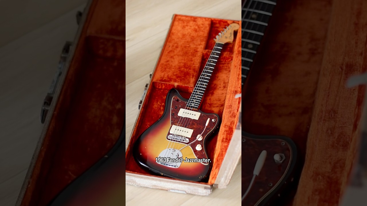 Crazy story of my 1963 Fender Jazzmaster 
