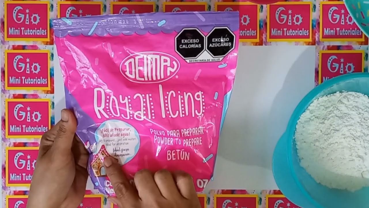 Royal Icing para decorar Bombones y Galletas Paso a Paso #diy #tutorial #manualidades
