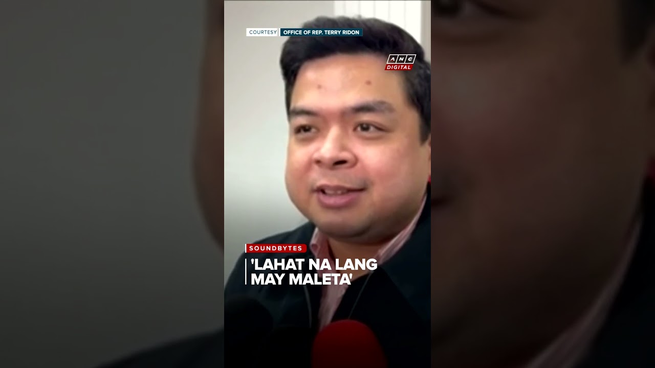 'Lahat na lang may maleta, e'di kayo na': Ridon belies ex-Marines kickback claims | ANC