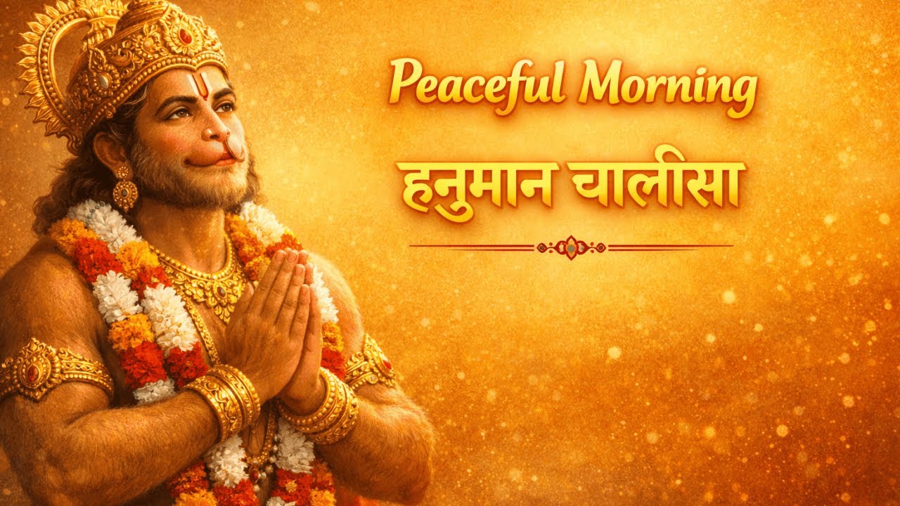 सुबह हनुमान चालीसा ☀️ | Morning Hanuman Chalisa | Powerful Morning Mantra For Positive Energy
