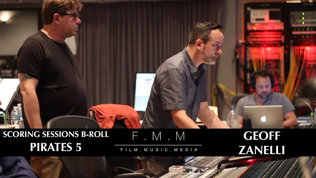 Pirates 5 Scoring Sessions With Geoff Zanelli - B-Roll