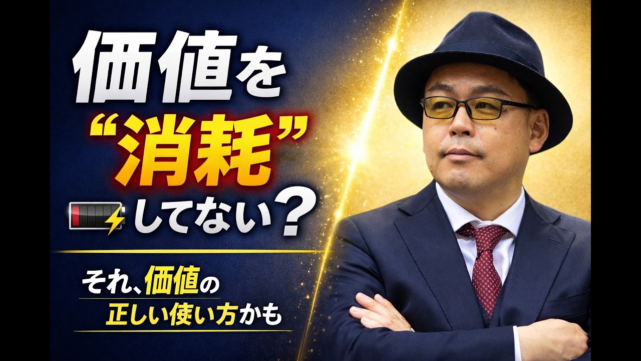 自分の価値は“正しく”使いましょう！～それが価値だと知らずに使っていると消耗しちゃうかもよ！って話～