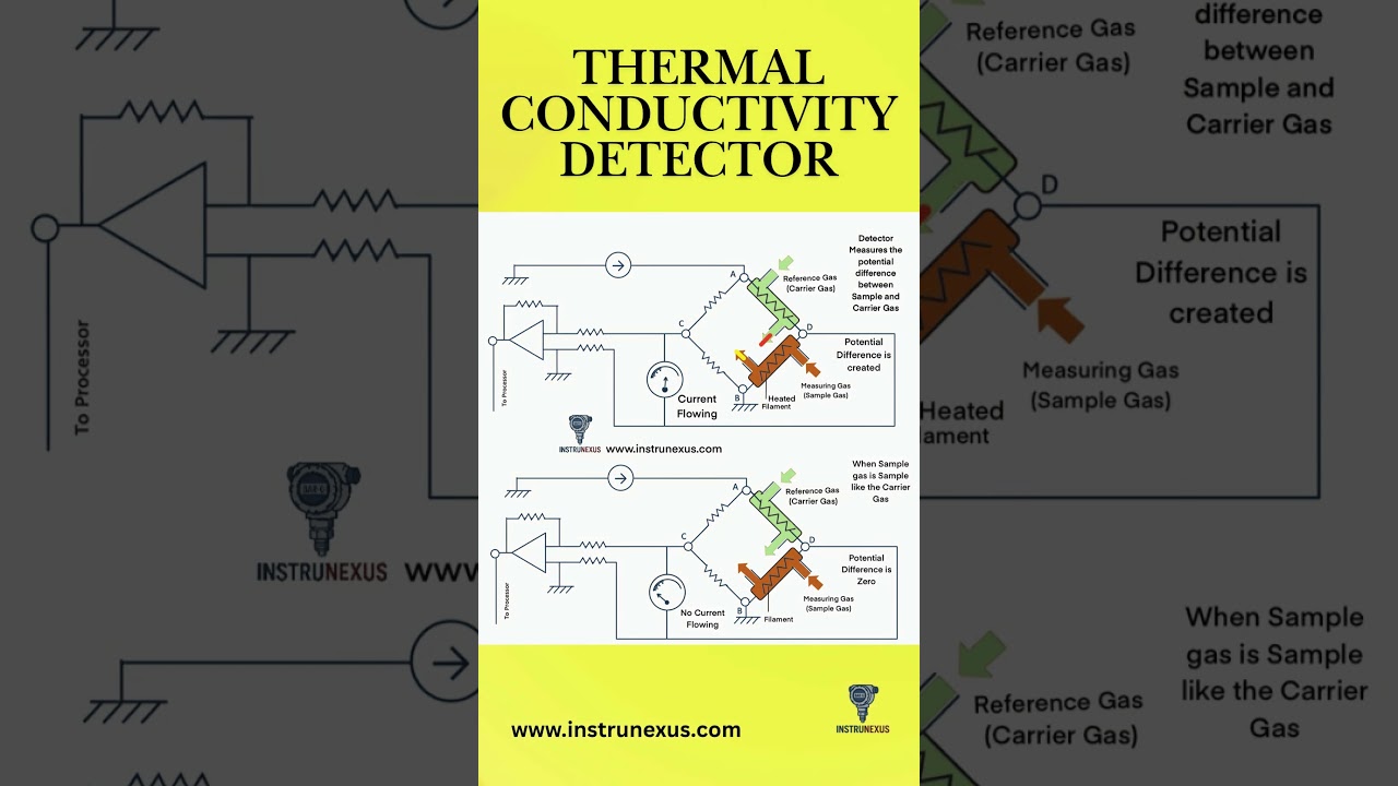 Thermal Conductivity Detector Explained in 60 Seconds | Gas Chromatography Basics
