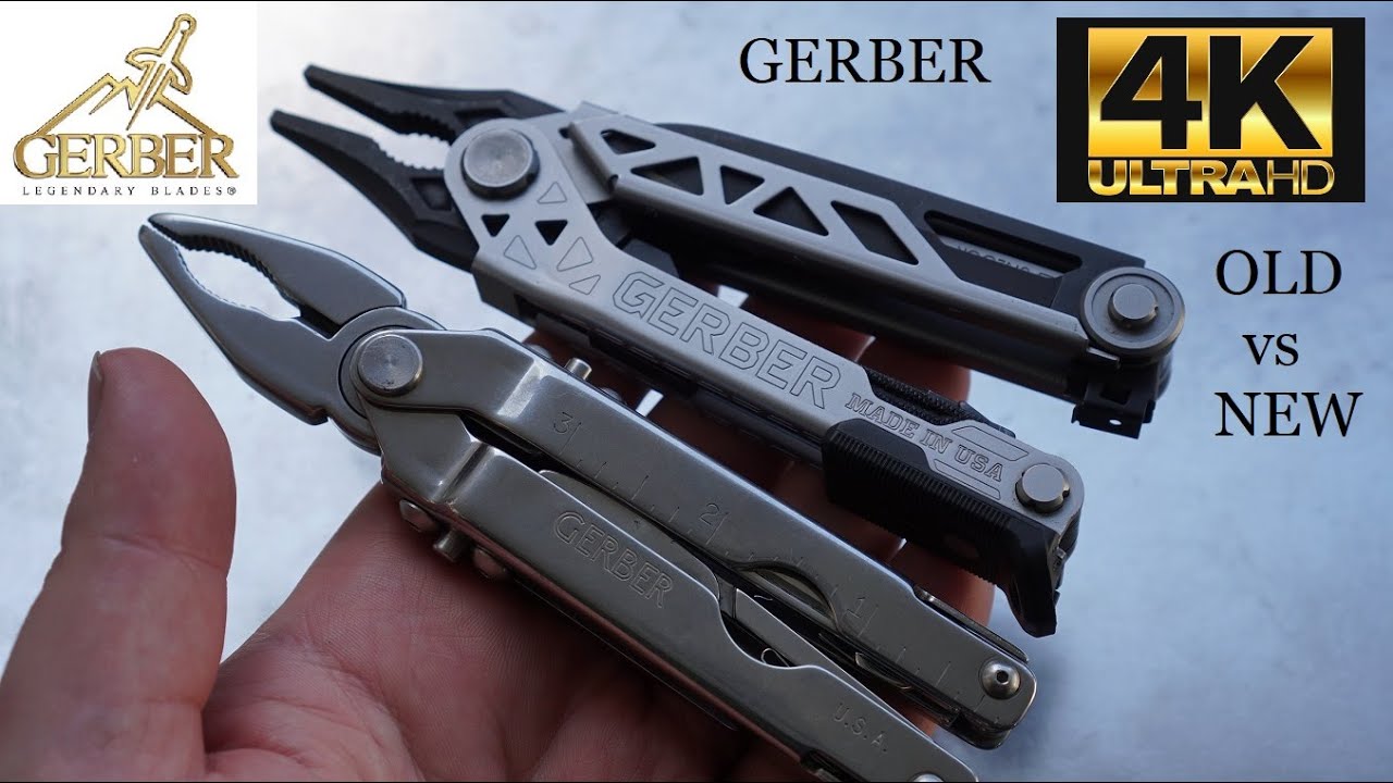 Video reveiw - Gerber OLD vs NEW - *4K Ultra HD*