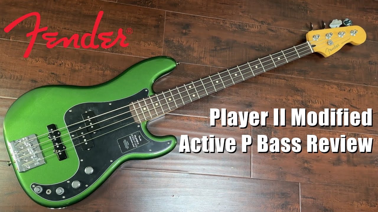 Обзор бас-гитары Fender Player II Modified Active P
