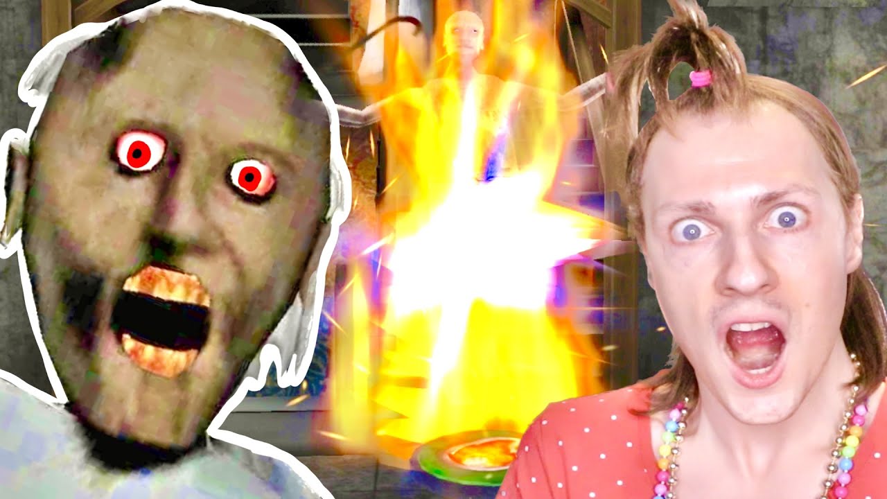 GRANNY 5 : NOUVELLE MISE À JOUR JE METS LE FEU À LA MAISON !