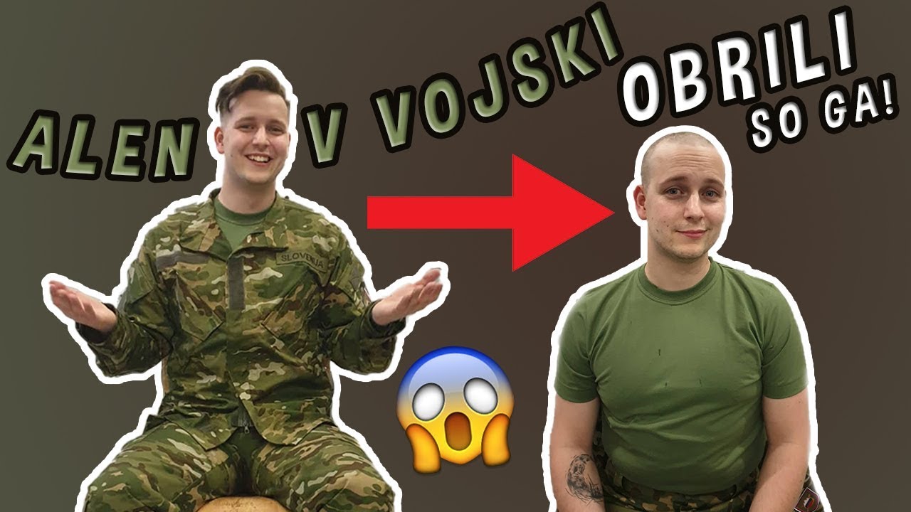 Alen dobi svežo uniformo in frizuro | ALEN V VOJSKI 1/4