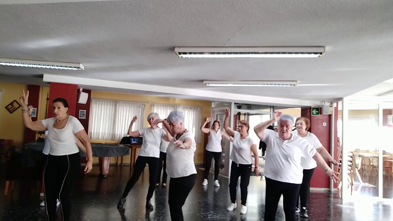 Rumba en línea Los Manolos All my loving (grupo Pontevedra)