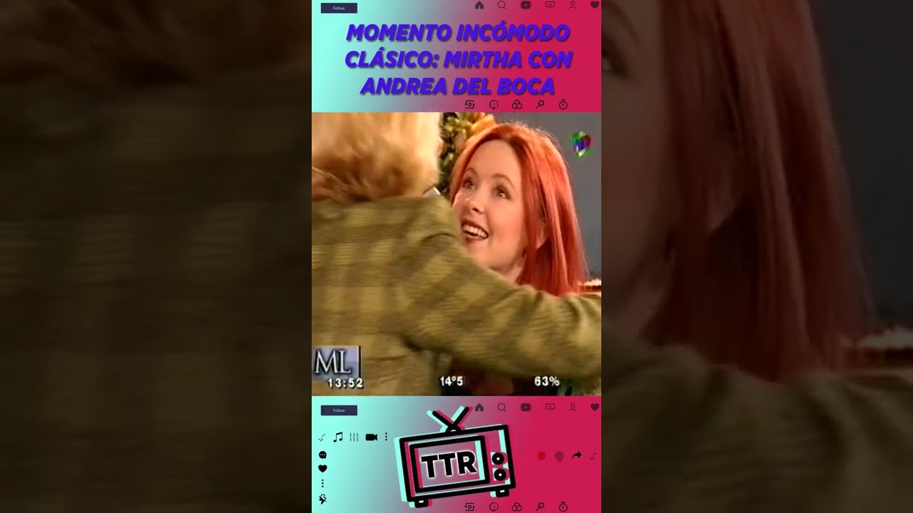 Mirtha vs Andrea del boca, una situaci&oacute;n embarazosa.