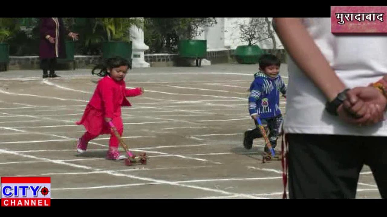 Rani pritam kunwar schools मैं वार्षिक खेलकूद प्रतियोगिता