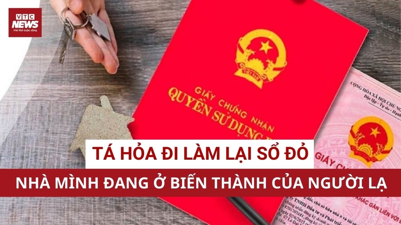 Đi làm thủ tục sang tên, gia chủ 