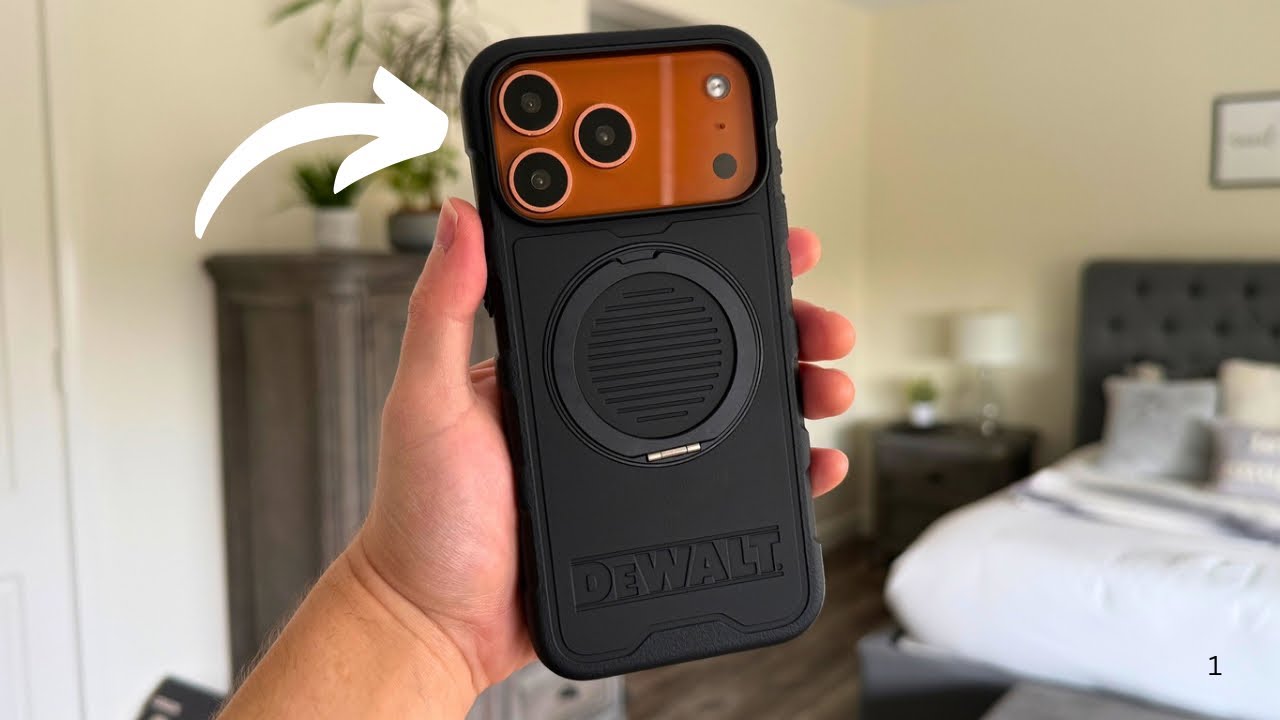 This DEWALT iPhone 17 Pro Max Case Is… 