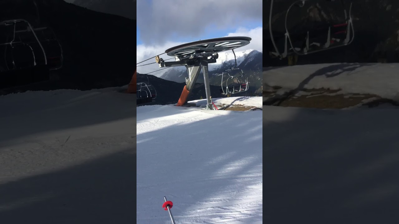 Vallnord Pal Arinsal bajada pista verde