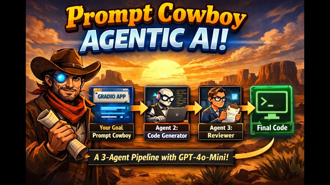 Prompt-Code-Agentic-AI: Transforming Text to Code