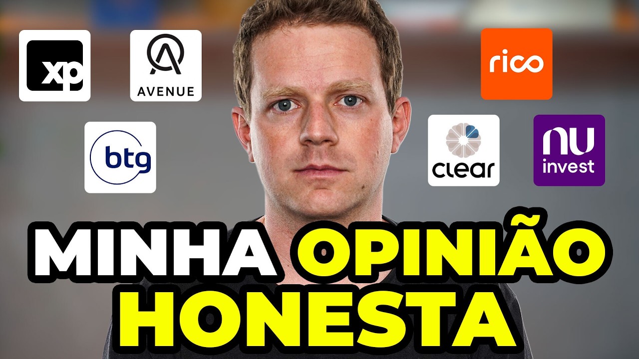 QUAL a MELHOR CORRETORA para investir em 2025? | XP, BTG, RICO, CLEAR, NUINVEST, BANCO INTER&hellip;
