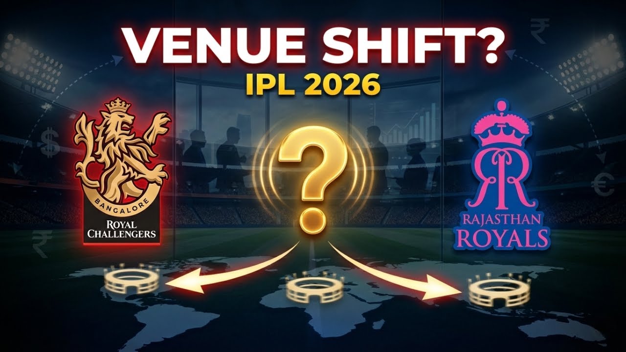 Does RCB & Rajasthan’s Venue Change Signal an IPL Franchise Sale? | IPL 2026 Explained