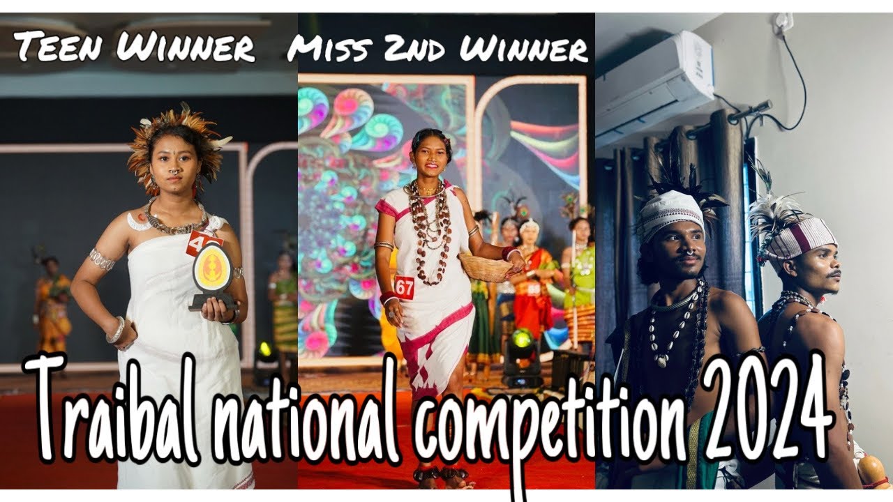 National level traibal modeling competition 2024 ❤️ chandrapur Maharashtra
