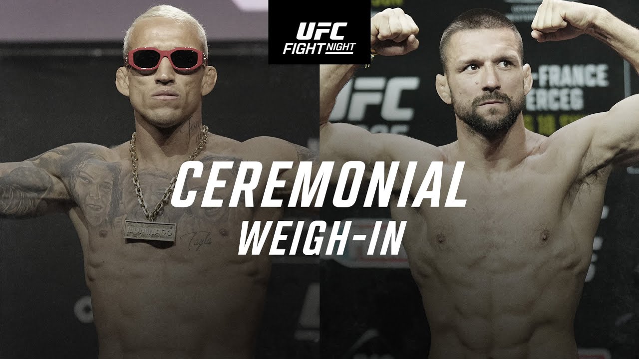 UFC Rio: Торжественное взвешивание