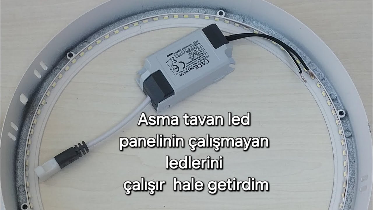 SIVA ÜSTÜ LED PANEL ARIZASININ NASIL YAPILAĞINI ANLATIYORUM