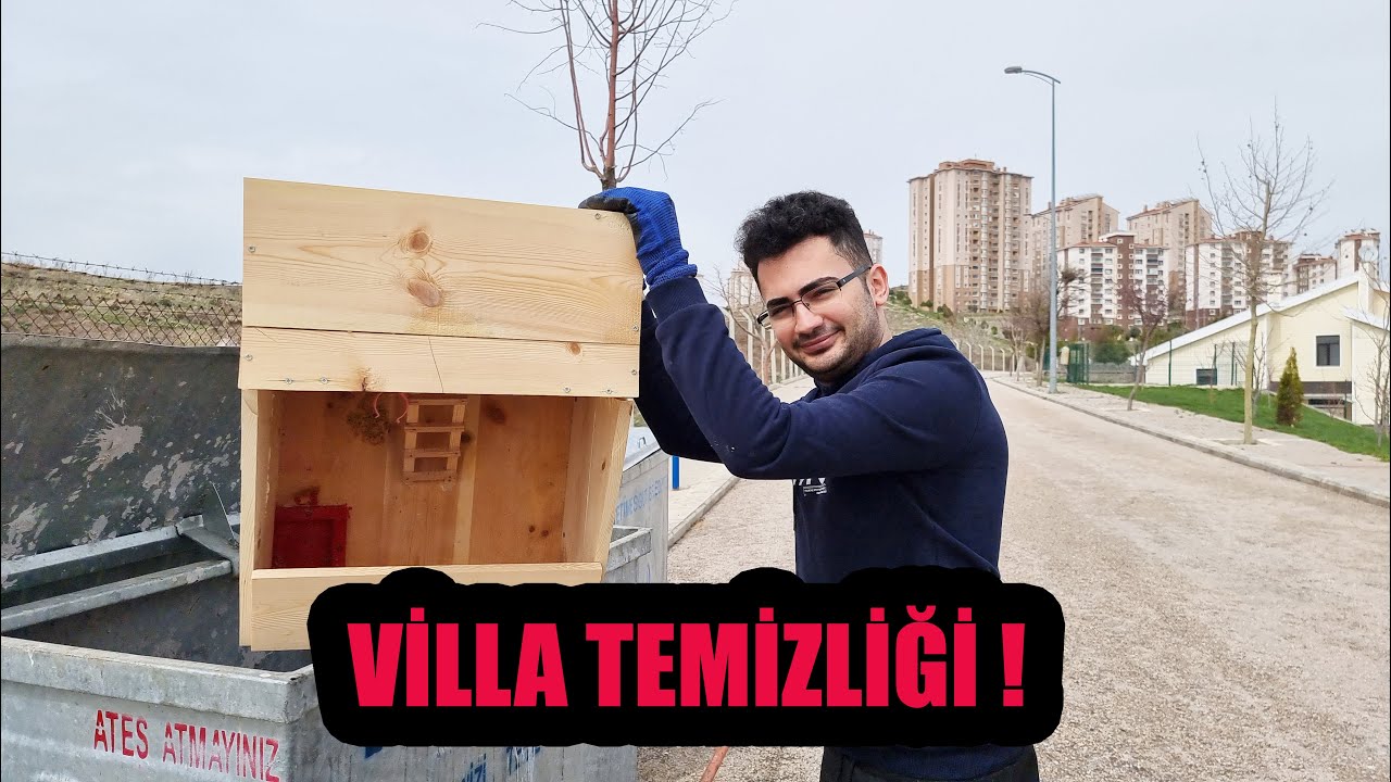 VİLLA TEMİZLİĞİ !! HAMSTERLERİMİN VİLLASINI TEMİZLİYORUM / NE YAPTIM BEN