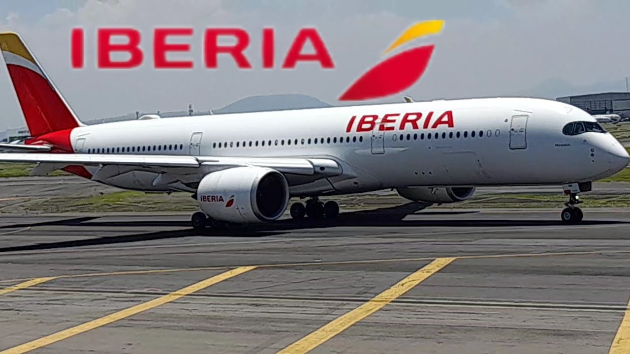 DESPEGUE DEL GIGANTE ESPAÑOL 🇪🇦 CON ESTINO A MADRID ✈️ AIRBUS 350 IBERIA 
