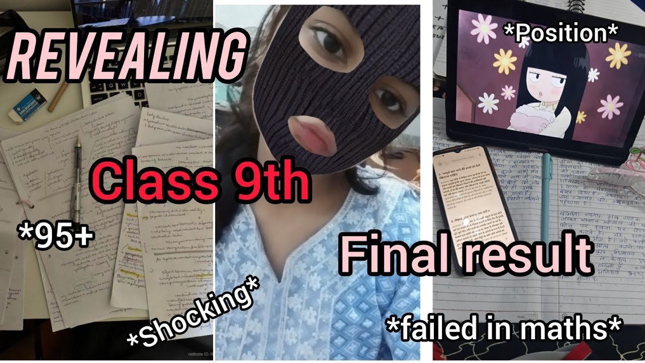 Revealing my *9TH FINAL EXAM RESULT* |class 9 result reveal | How much i scored in my FINALS ?