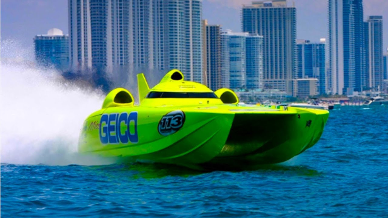 TOP 5 Bateaux Les Plus RAPIDE DU MONDE !