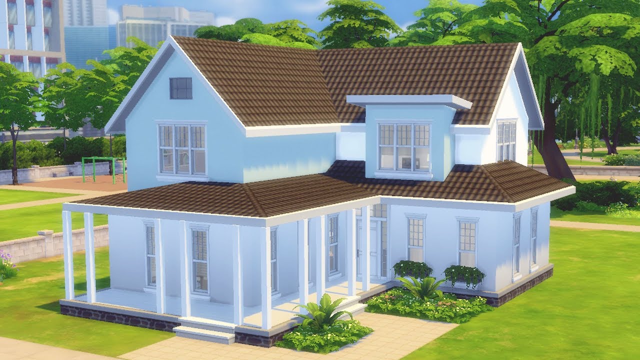 The Sims 4 - Family Home | Speed Build | House Building