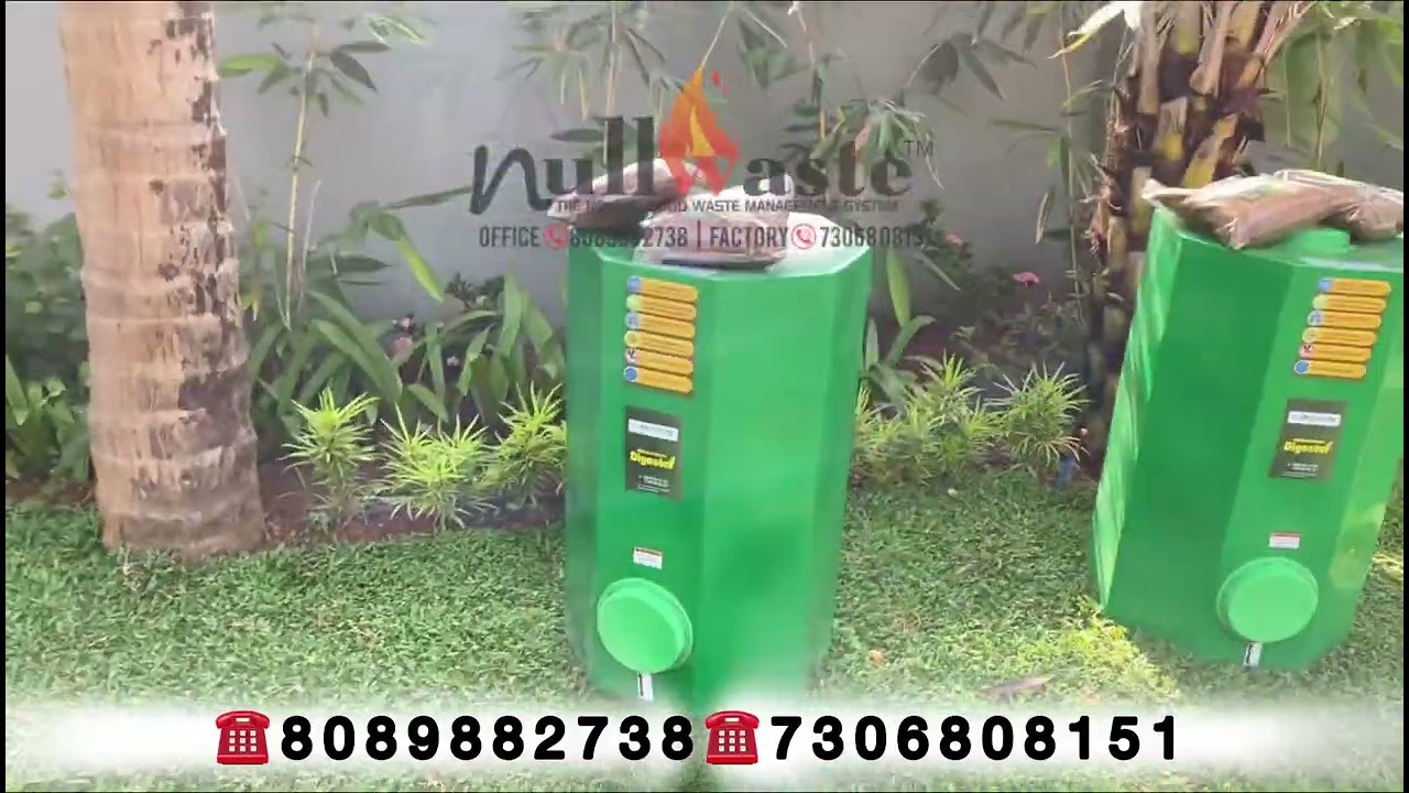 MECHON TRUST BIN KICHEN WASTE DIGESTER