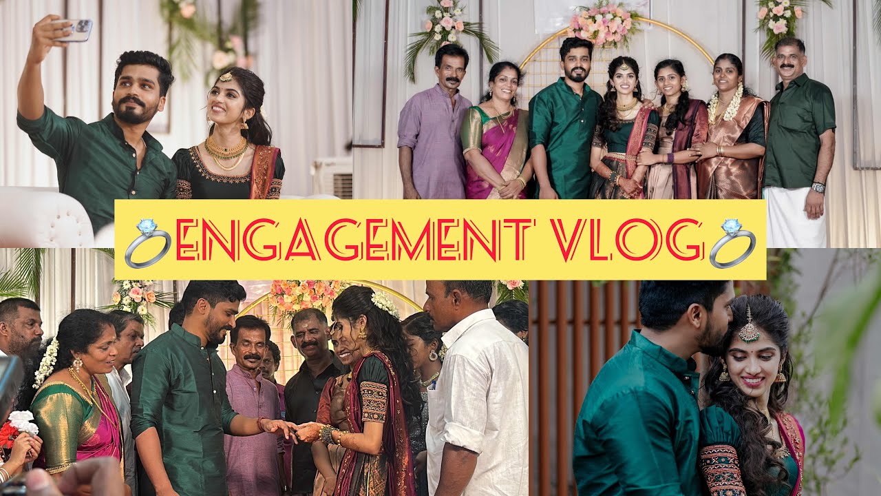 💍ENGAGEMENT VLOG💍 #engagement #anjanakr #engagementdance #engagementday