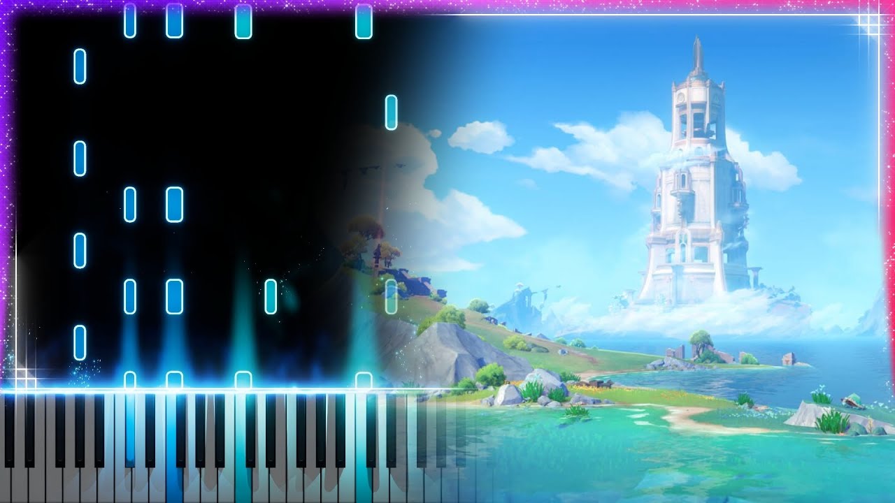 『Songe de la plus haute tour 高い塔の夢』Genshin Impact Piano | 原神ピアノ