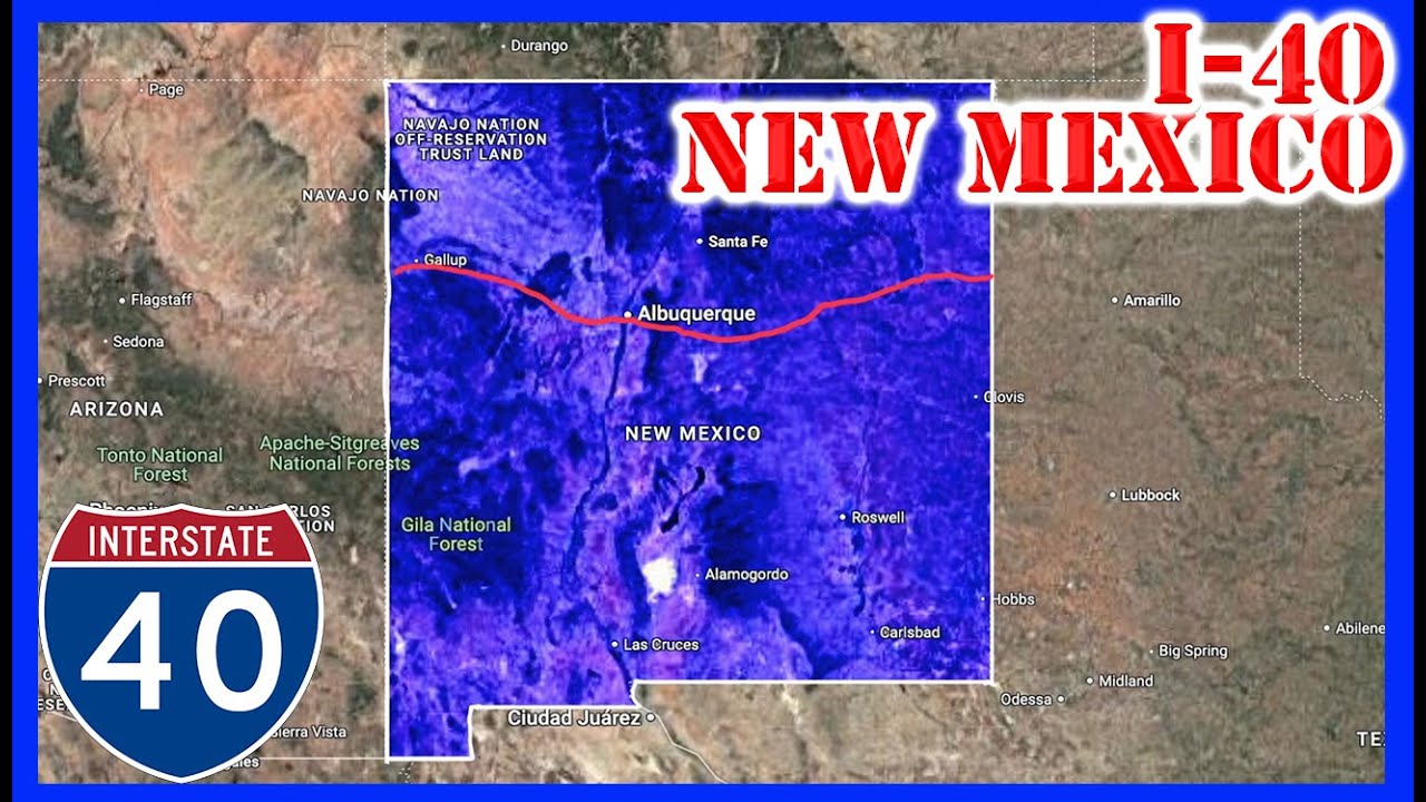 Interstate 40 in New Mexico | What It's Like to Drive