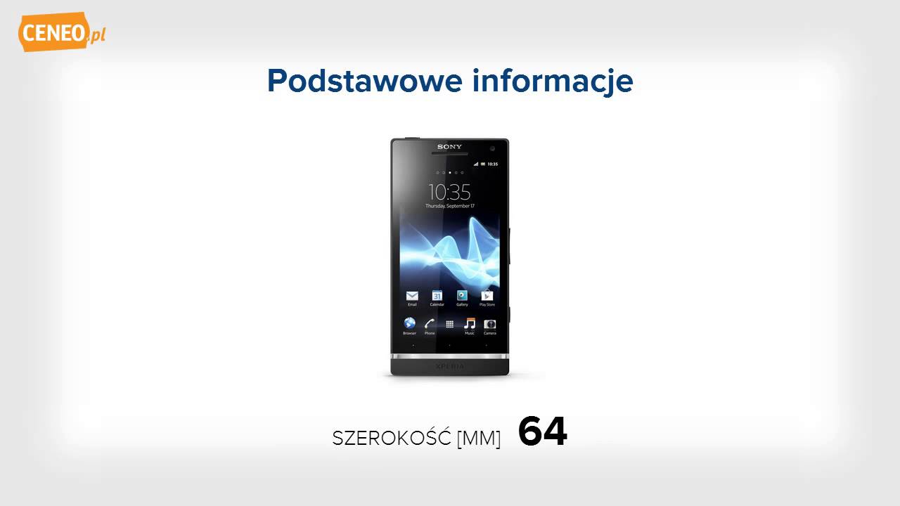 Sony Xperia S czarny telefon - Ceneo.pl