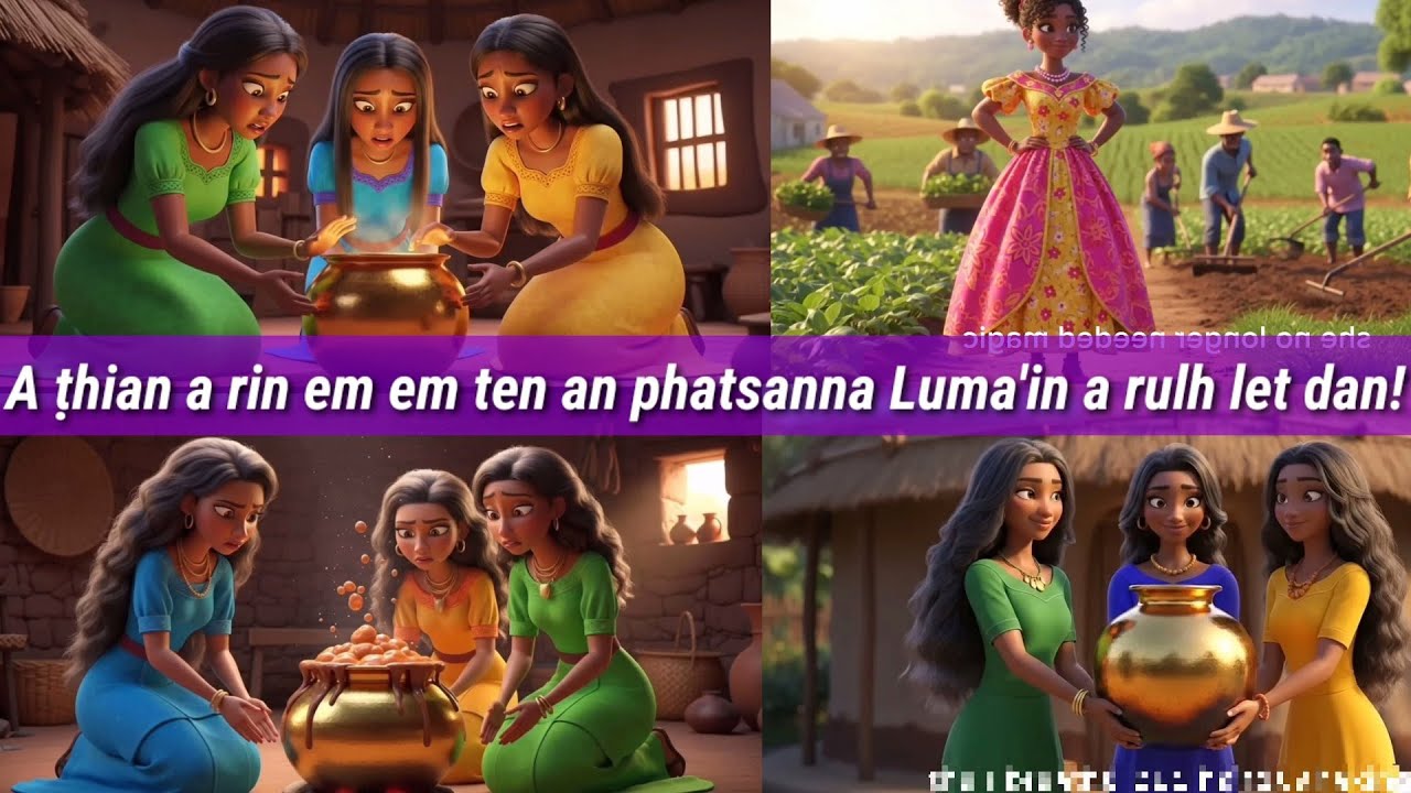 A ṭhian ten an bumna Luma'in a rulh let dan//Rangkachak bel in Uga-i leh a ṭhian te hremna a pe!!