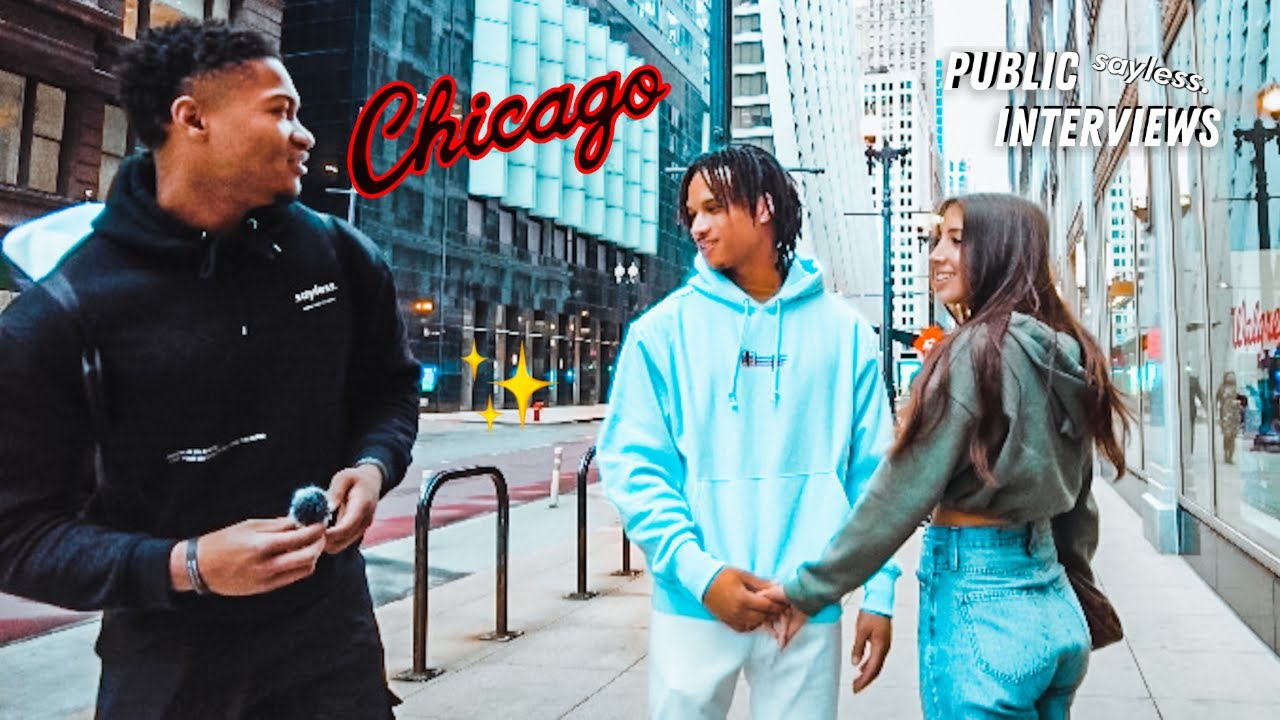 Asking Public Interview Questions in CHICAGO 👀😈 | Sayless Lifestyle Public Interviews