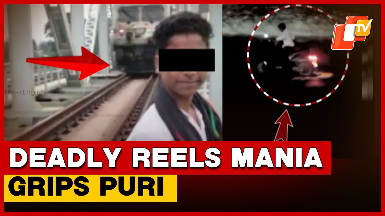 Deadly Reel Obsession In Puri: Youth Drives Scooter Into Puri Sea, Gets Dragged Deeper