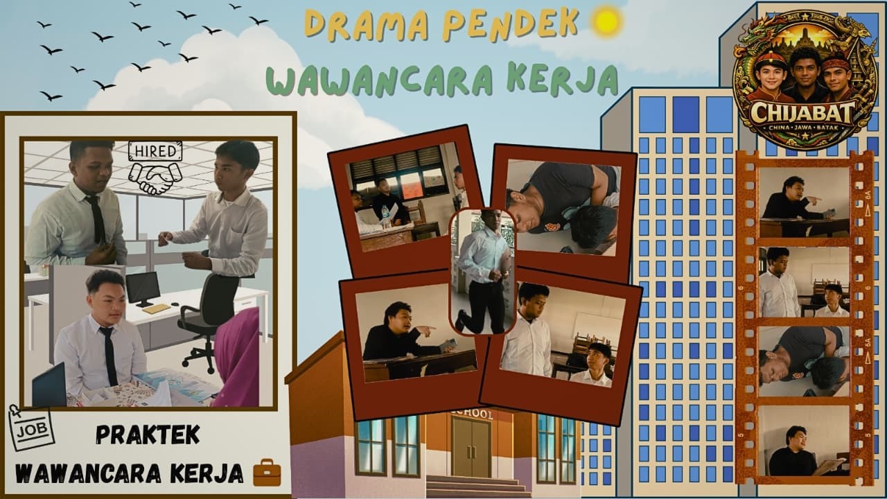 🎬 Drama Pendek - Wawancara Kerja 💼 | Ujian Praktek Bahasa Indonesia Kelas XII