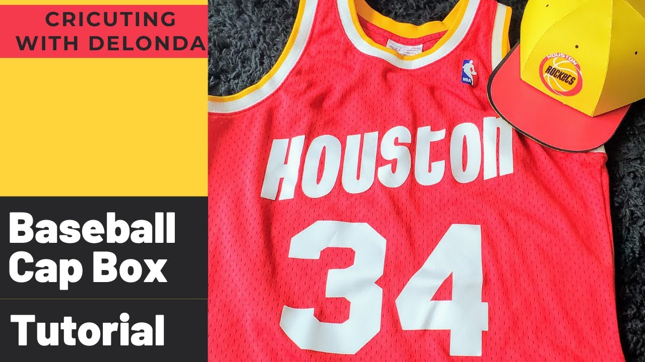 ⚾CRICUT TUTORIAL: HOW TO MAKE A BASEBALL CAP BOX STEP-BY-STEP