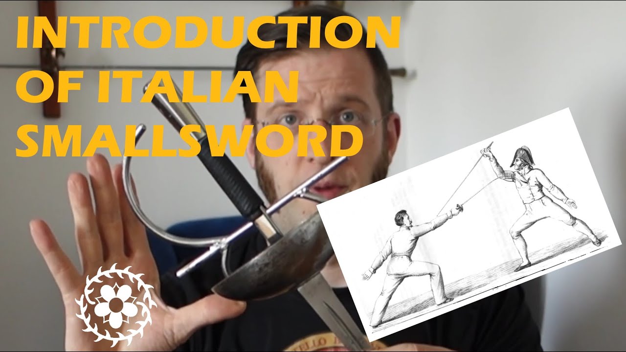 00 introduction of how to Italian smallsword - step by step fundamentals and advanced