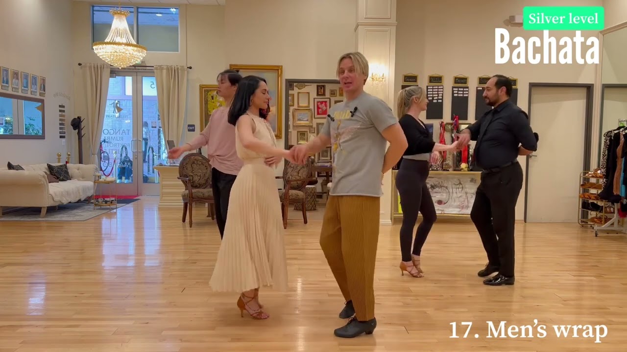 Man’s wrap- Bachata - learn📲 “Dance With Oleg” APP & DanceWithOleg.com #olegastakhov(silver side)