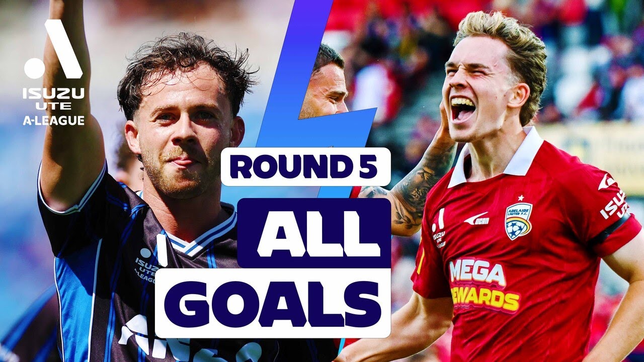 ALL GOALS | Round 5 | Isuzu UTE A League 2025 26