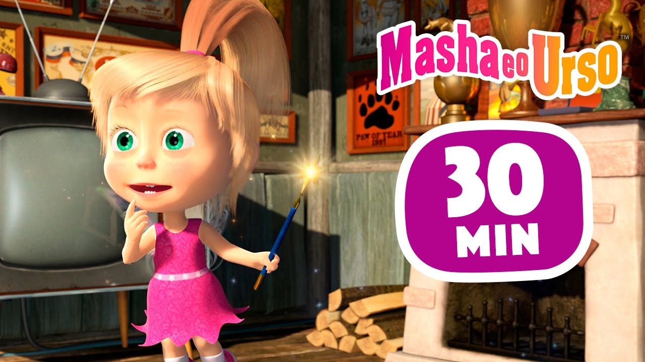 Masha e o Urso 👱‍♀️🐻 🧚 Feriado Da Colheita 🎃 💃Desenhos animados 🎆 Compilação 41 🎬 30 min