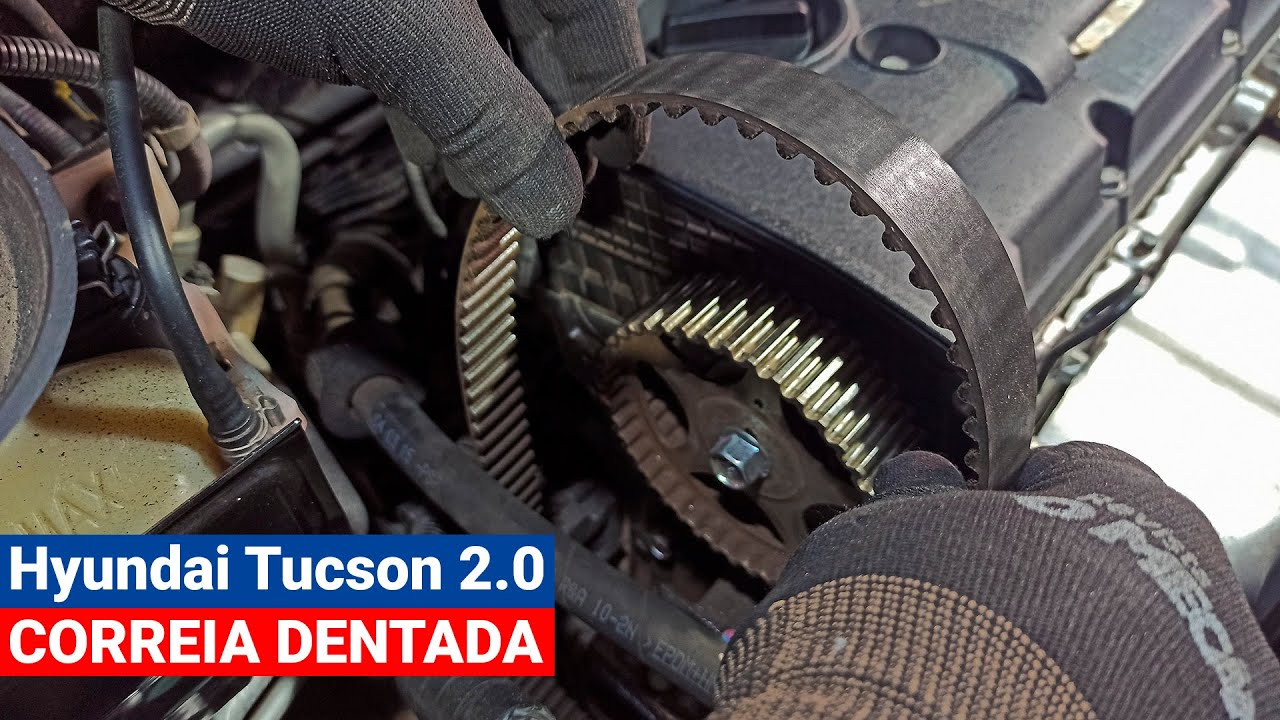 Troca da correia dentada do Hyundai Tucson 2.0 2015 | Parte 1: Desmontagem
