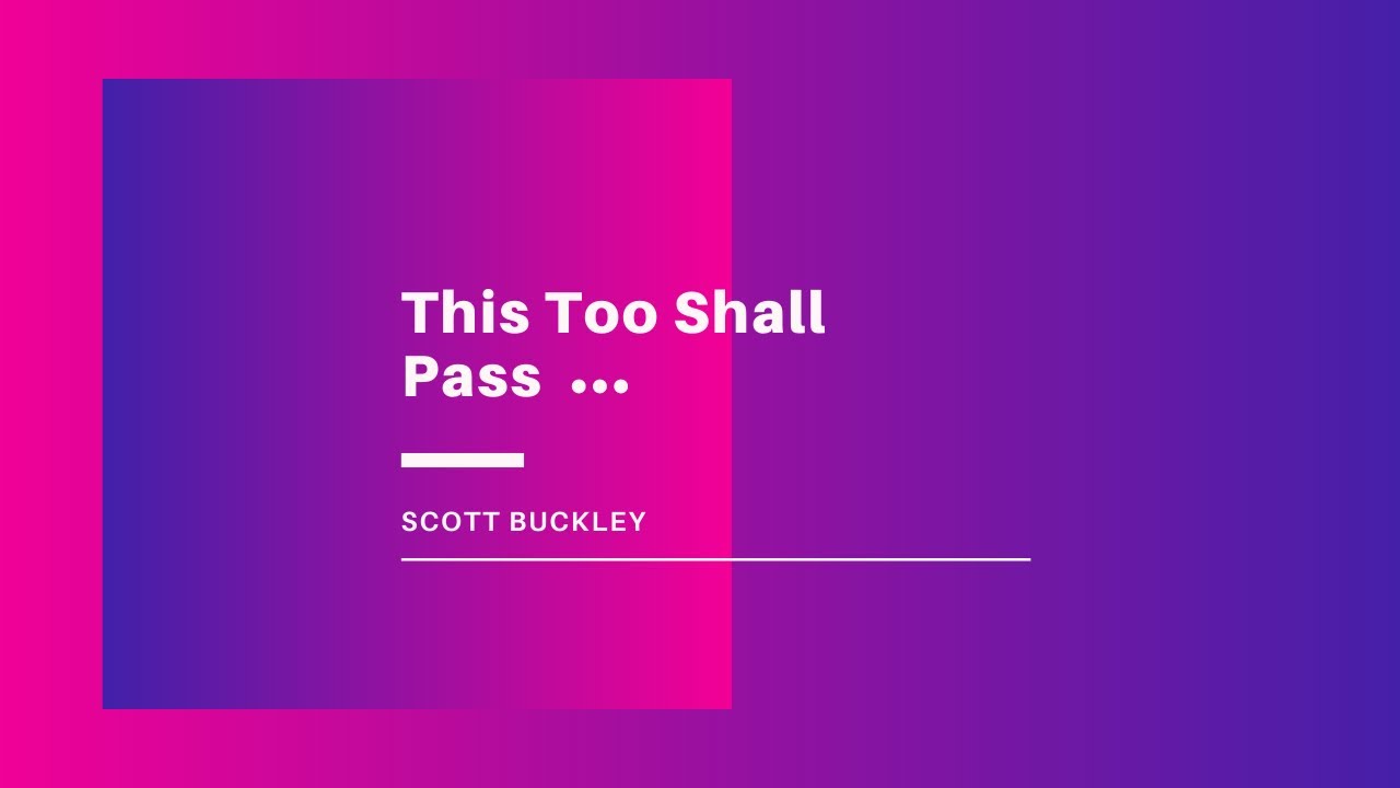 This Too Shall Pass &ndash; Scott Buckley - Stress relief | Calm Music | Sleep | Relax with Us