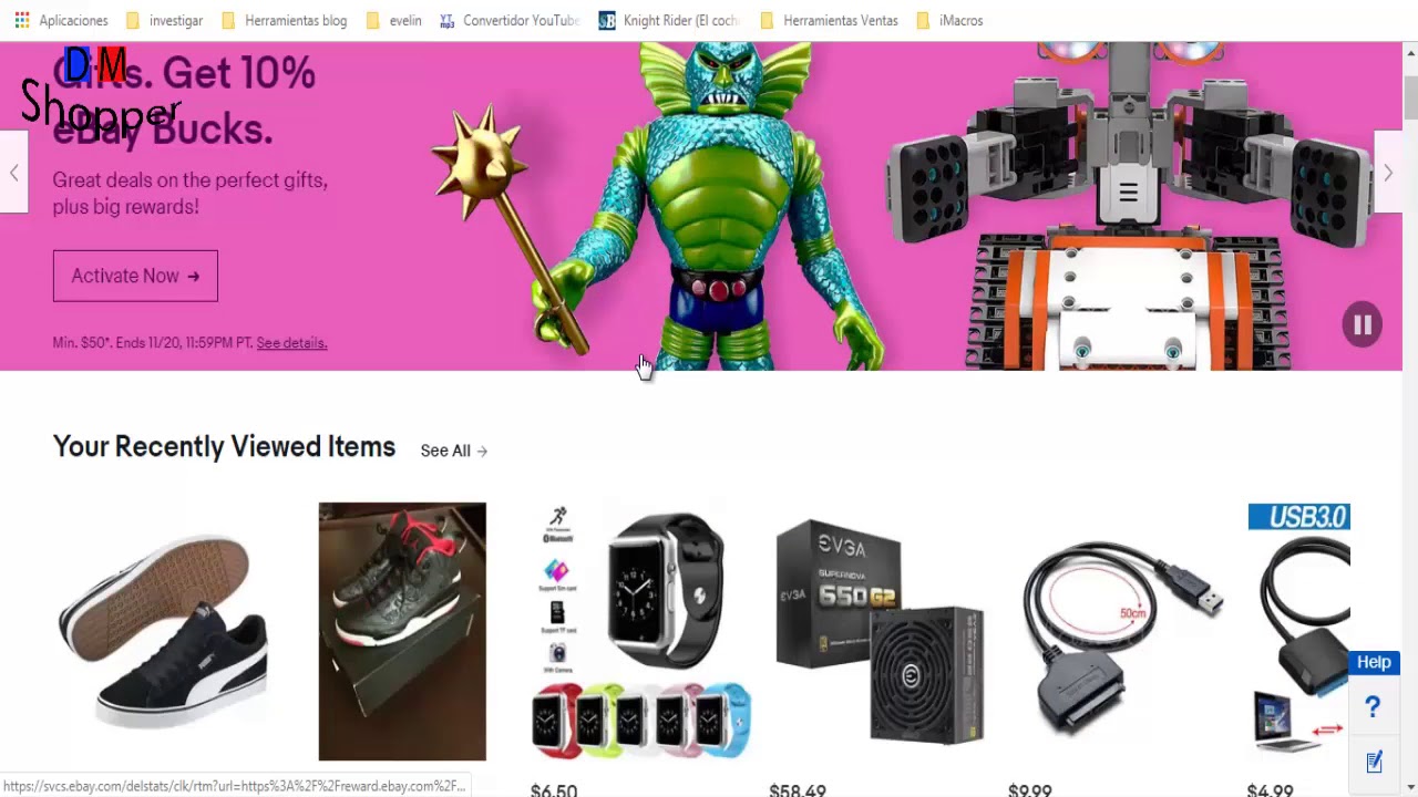 🤔 CUAL ES LA MEJOR PARA COMPRAR AMAZON O EBAY-DM Shopper