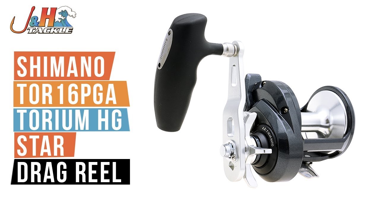 Shimano TOR16PGA Torium HG Star Drag Reel | J&H Tackle