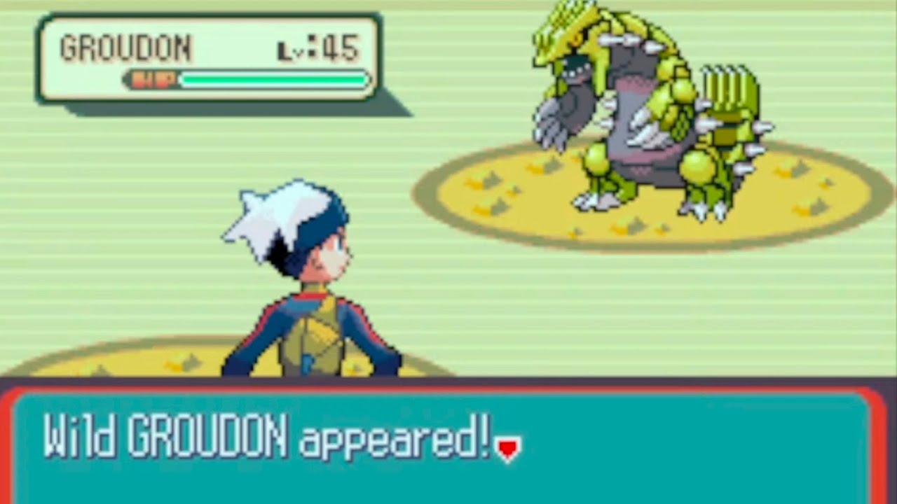 Shiny Groudon (Ruby) 4317 SRs