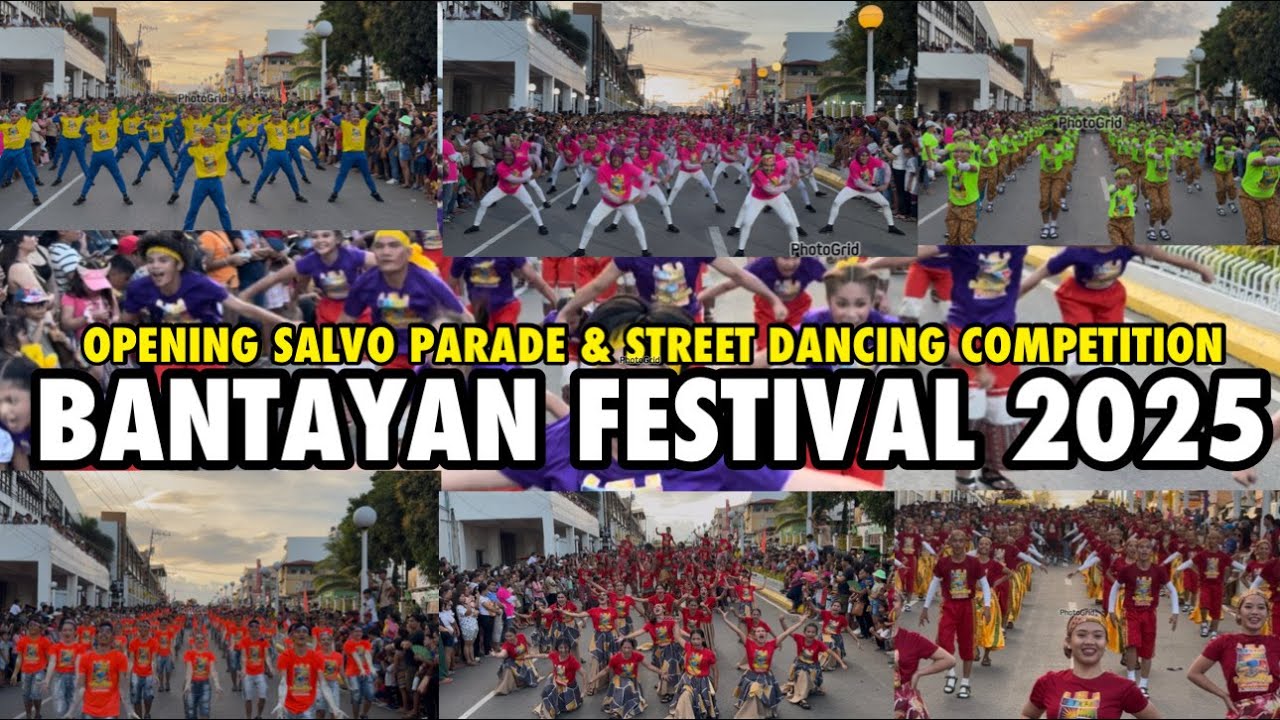 BANTAYAN FESTIVAL 2025 OPENING SALVO PARADE  -GUIMBAL,ILOILO #bantayanfestival2025